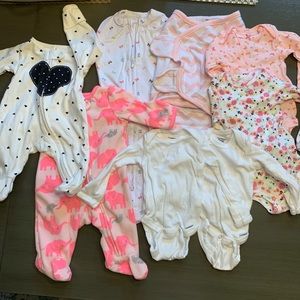 BABY GIRL NEWBORN BUNDLE